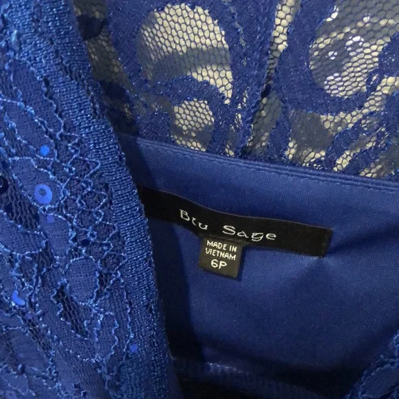 END OF YEAR SALE! | Blu Sage Long sleeve V-neck Dress - Picture 3 of 3